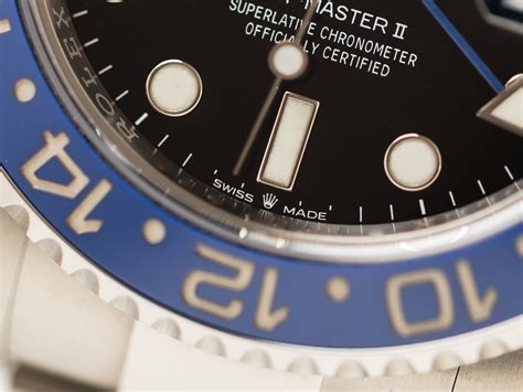 rolex gm t blaue inlays|rolex oyster steel gmt.